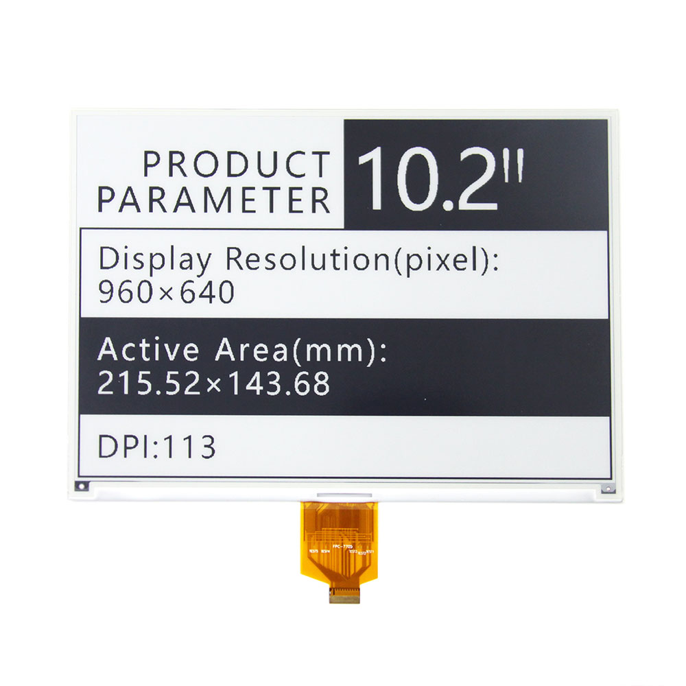 DKE 10.2 Inch Epaper Display