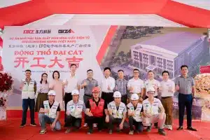 Warmly Congratulate DKE on the Successful Groundbreaking Ceremony of E-paper Factory in Vietnam! 