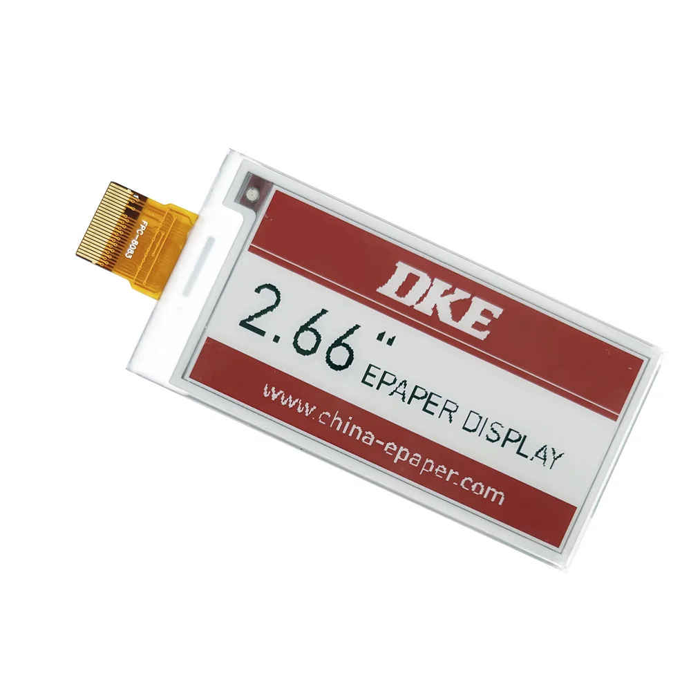 DKE 2.66 Inch Epaper Display