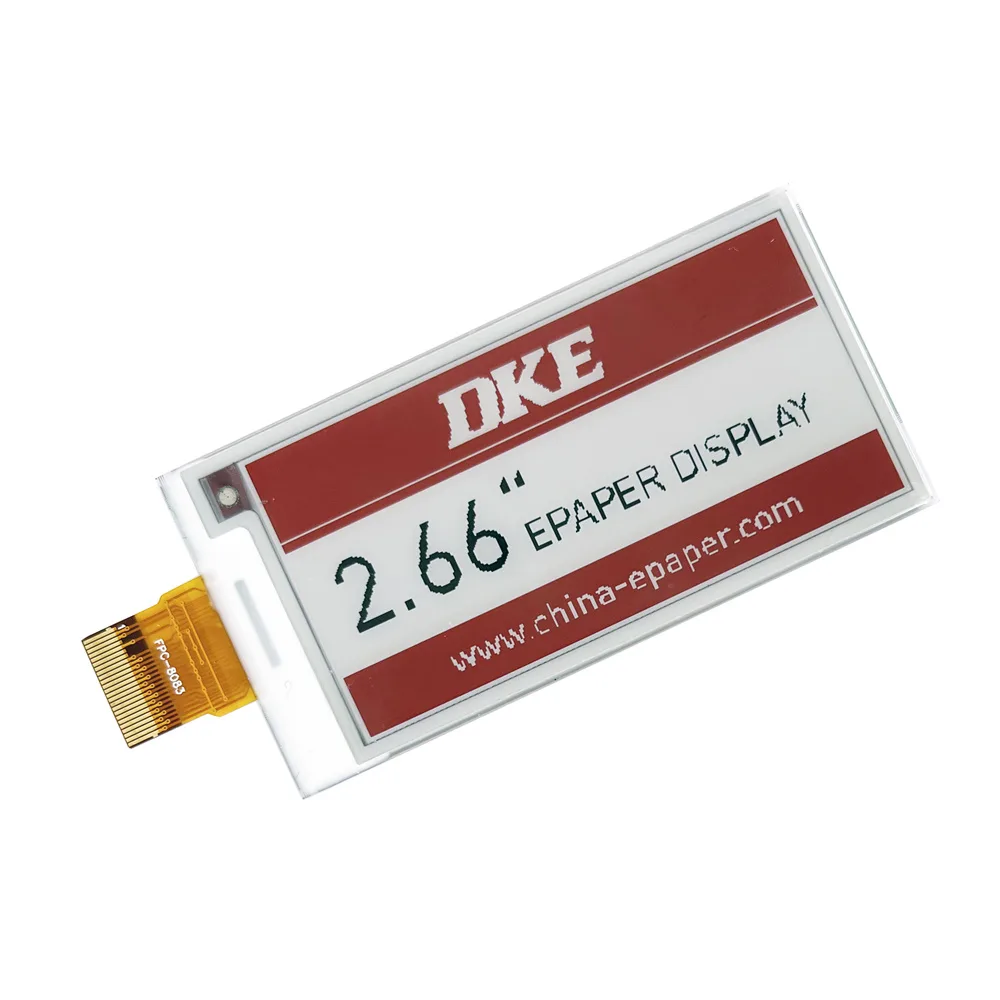 DKE 2.66 Inch Epaper Display