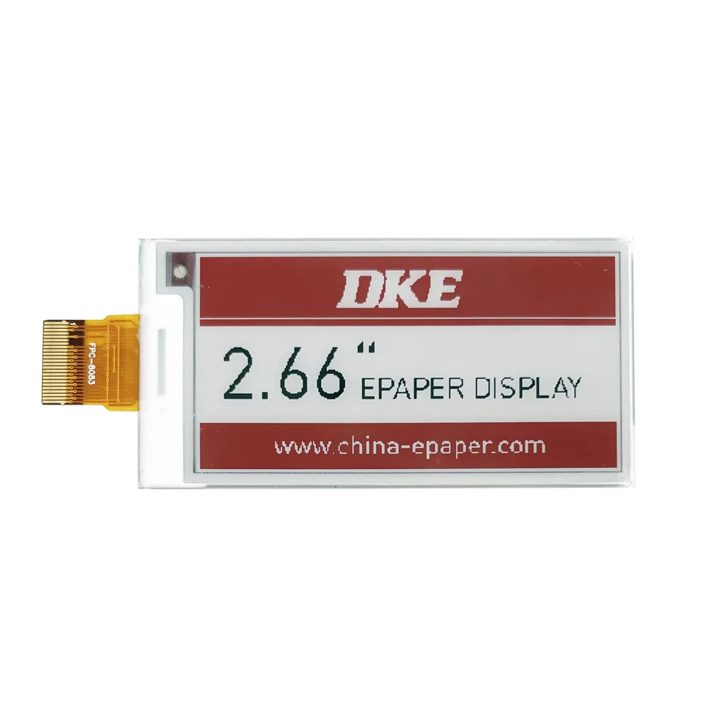 DKE 2.66 Inch Epaper Display