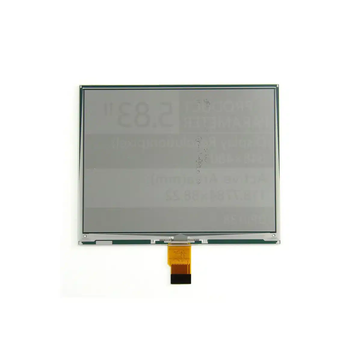 DKE 5.83 Inch Tri-color Black/White/Red E-paper Display