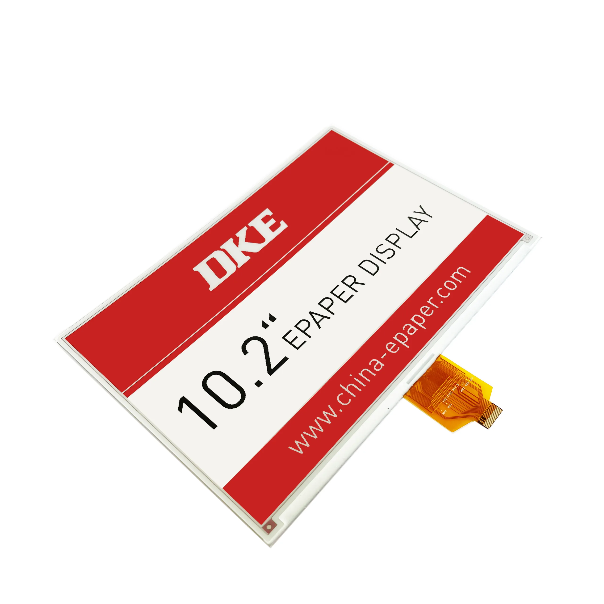 DKE 10.2 Inch Tri-color Black/White/Red E-paper Display